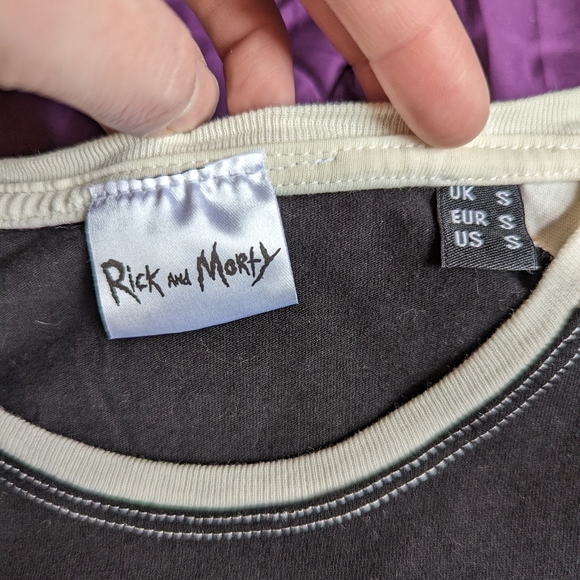 Rick and Morty Raglan - Picture 3 of 6